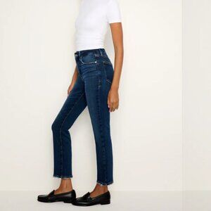 Good American SOFT-TECH GOOD LEGS STRAIGHT JEANS | INDIGO514 | Size 14